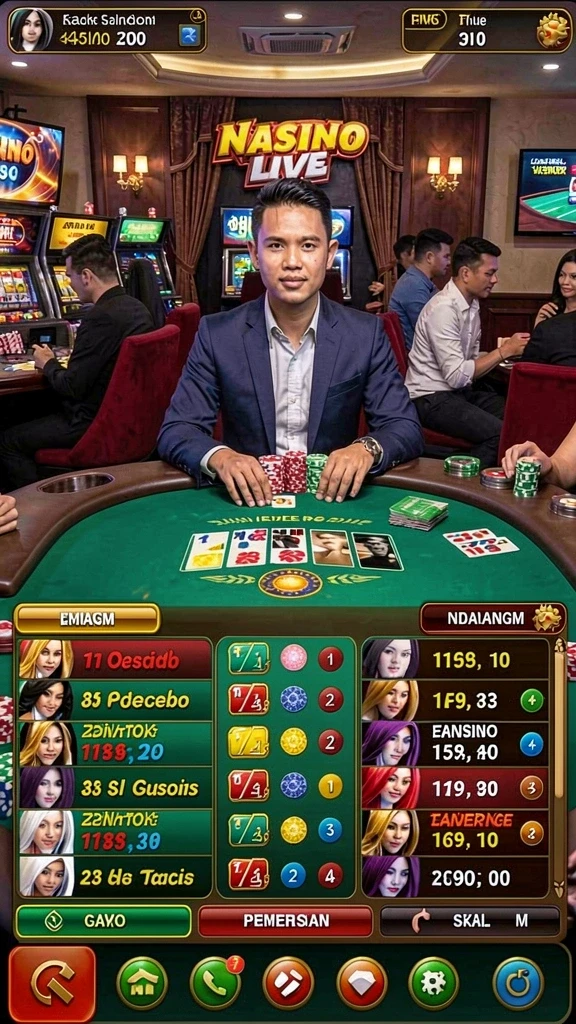 Screenshot dari mini game yang seru dan mengasyikkan.
