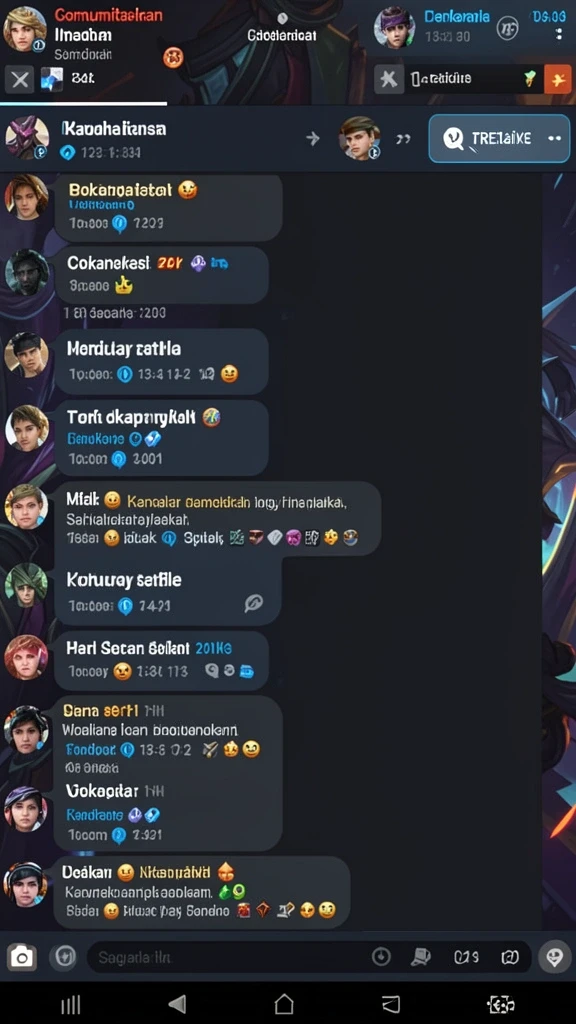Komunitas yang aktif dan mendukung di dalam game.