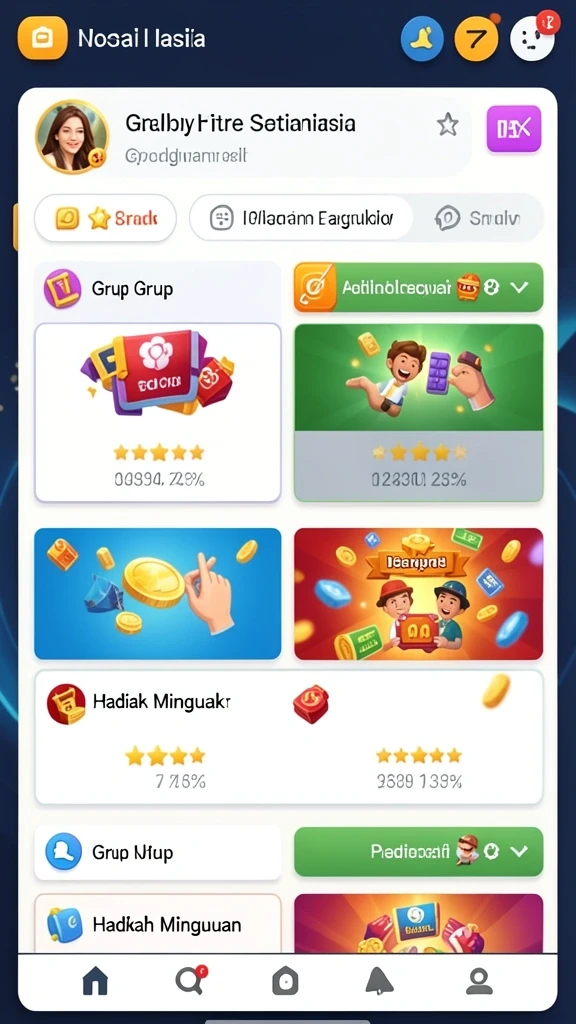 Tampilan antarmuka pengguna yang modern dan menarik.