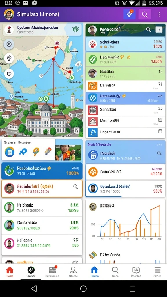 Screenshot menunjukkan gameplay yang seru dan interaktif.