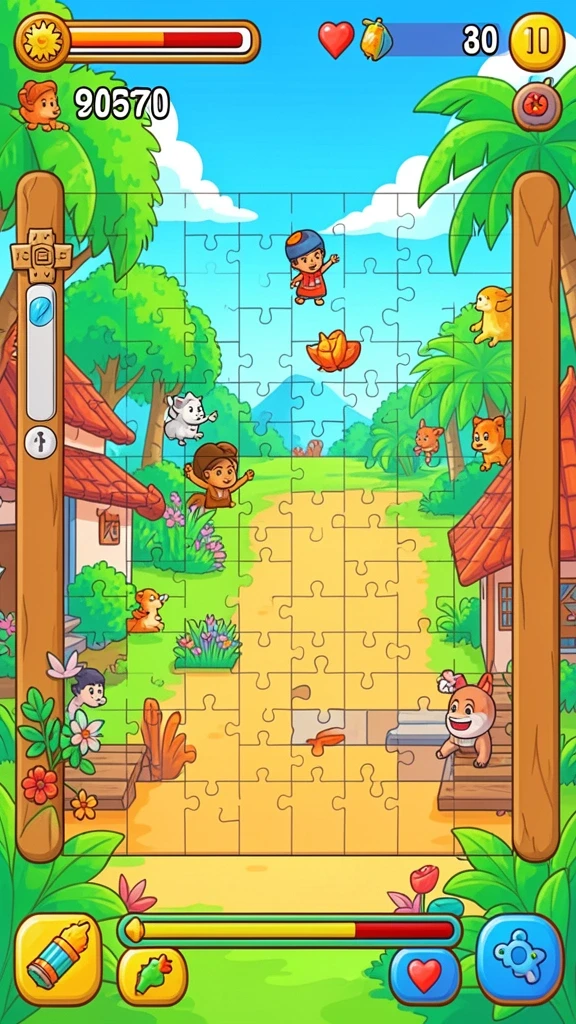Mode multiplayer memungkinkan kompetisi yang seru dengan teman-teman.