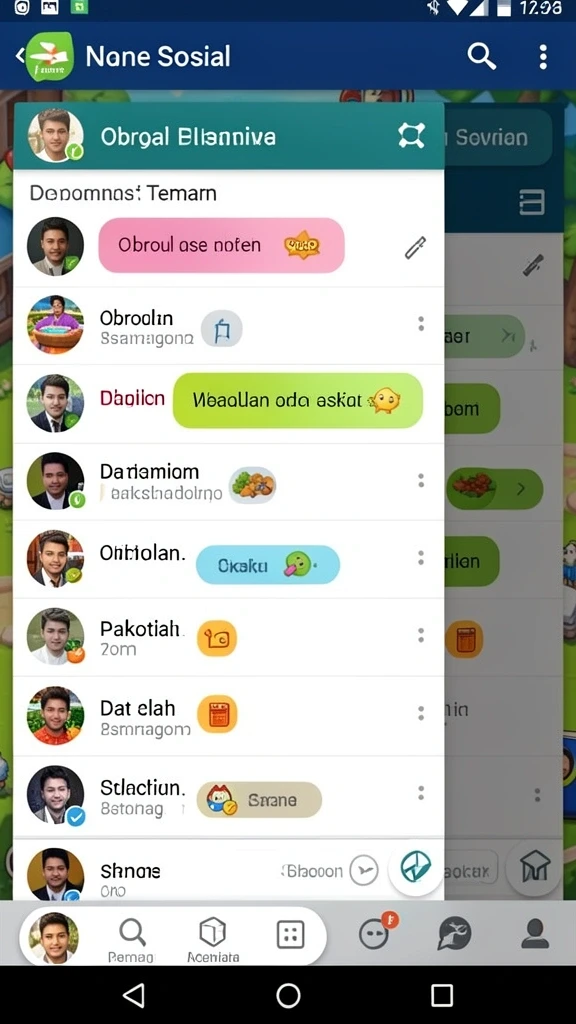 Menunjukkan karakter utama dalam pertarungan epik.