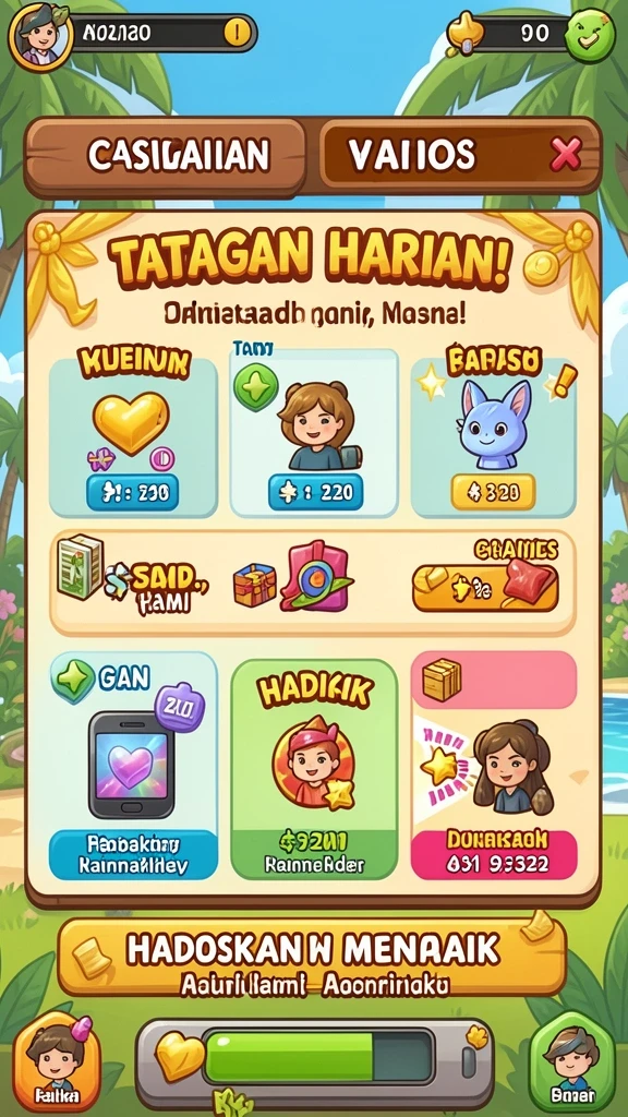 Screenshot menampilkan grafik yang indah dan detail yang memukau.