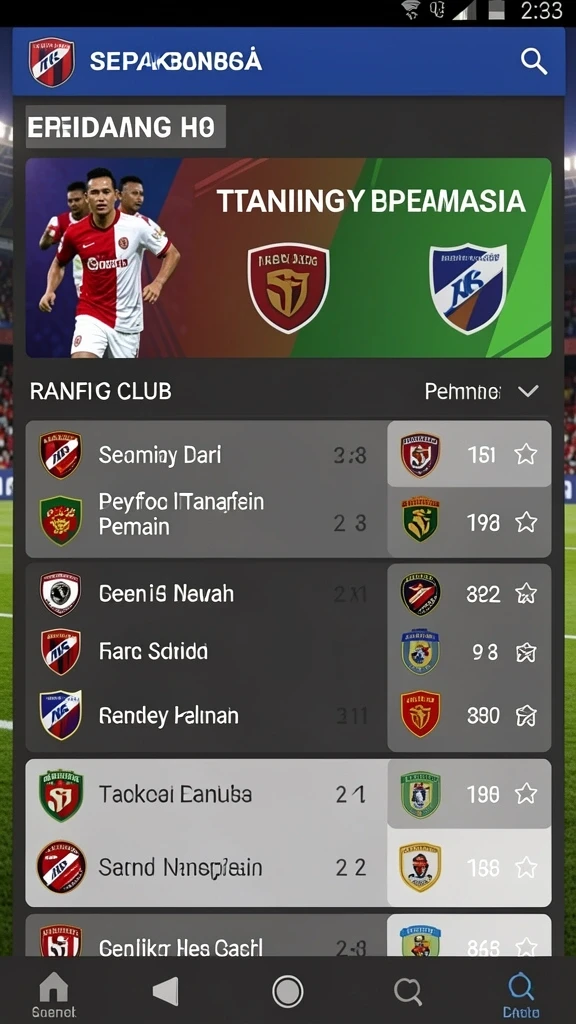 Tampilan antarmuka yang ramah pengguna dan menarik.