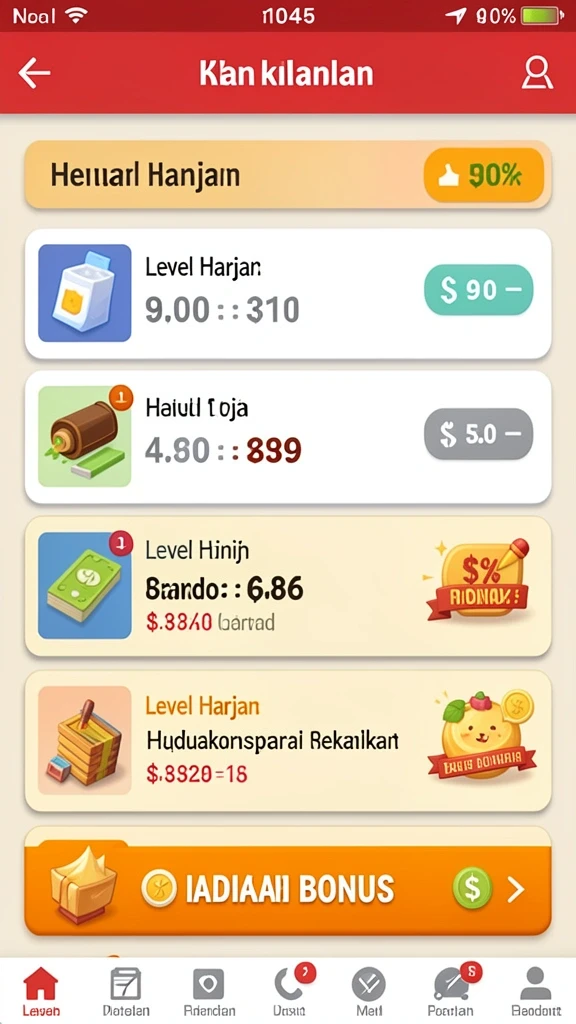 Event menarik dengan hadiah yang menggiurkan.