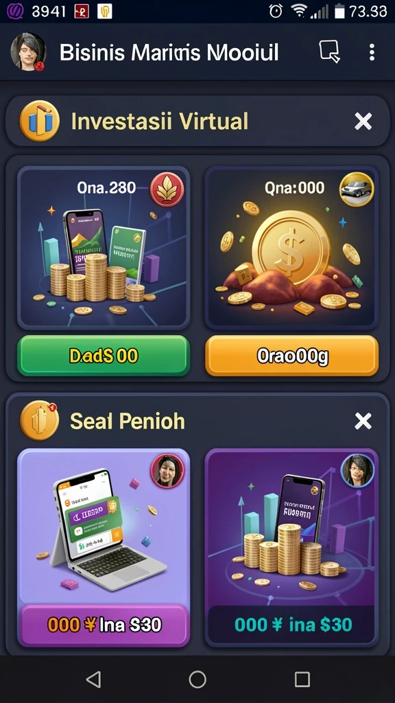 Karakter-karakter unik yang bisa dikumpulkan dalam game.