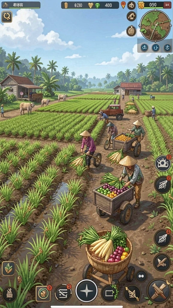 Beragam karakter dan level yang menantang untuk dijelajahi.