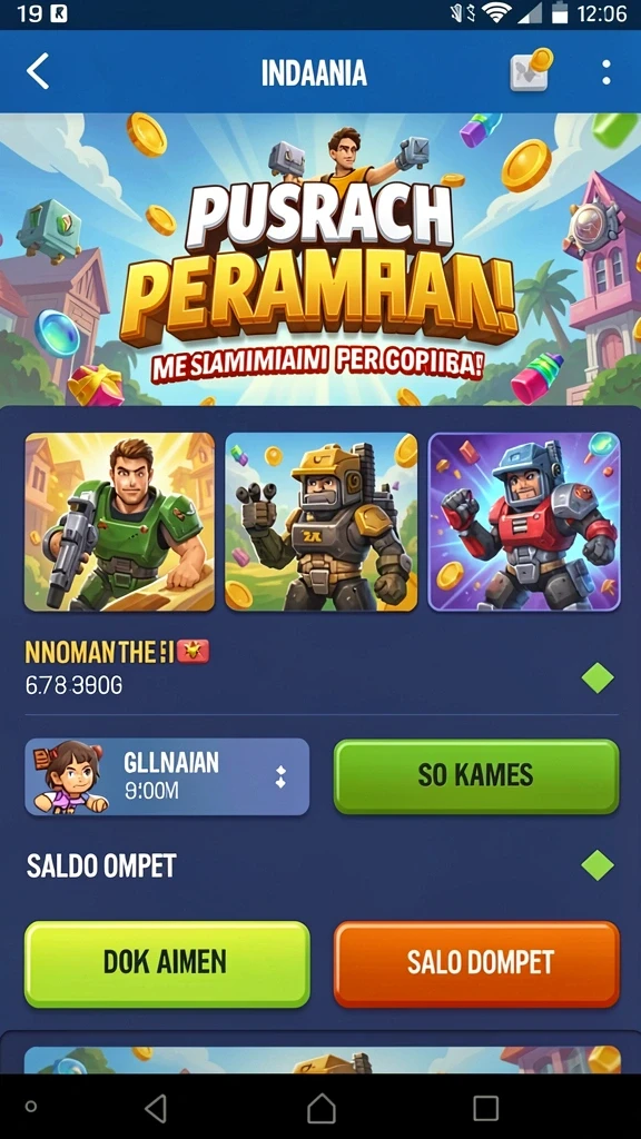 Gameplay yang seru dan kompetitif dengan teman.