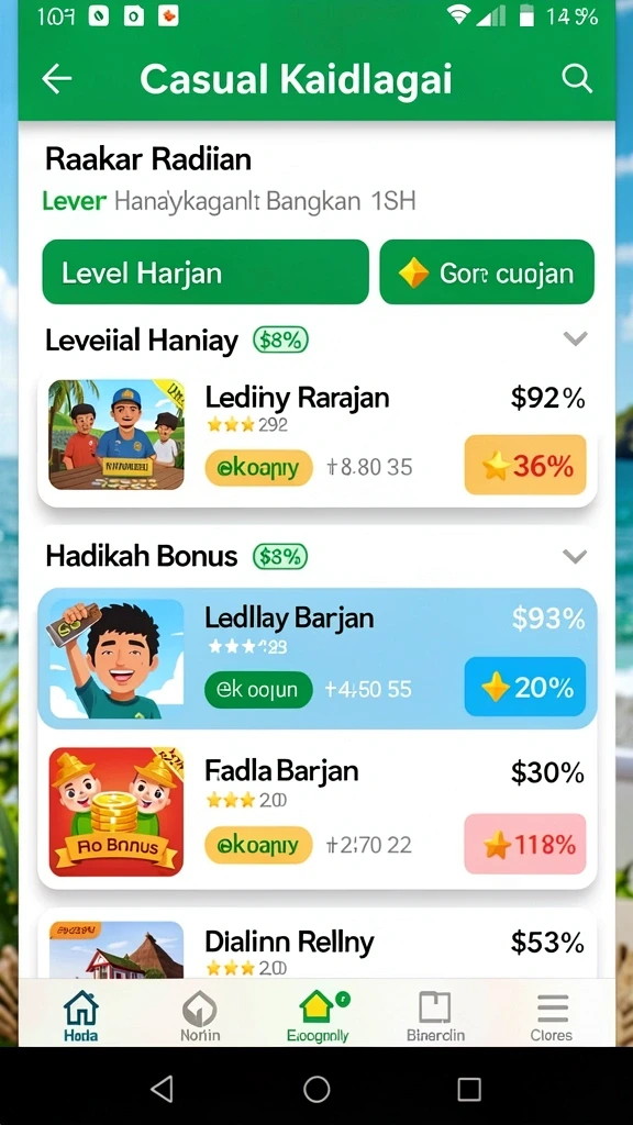 Level baru yang menantang dan seru untuk diselesaikan.