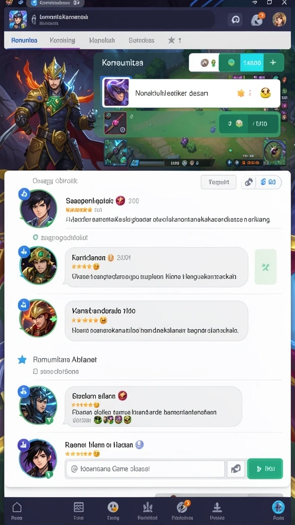 Karakter yang beragam dan bisa disesuaikan.