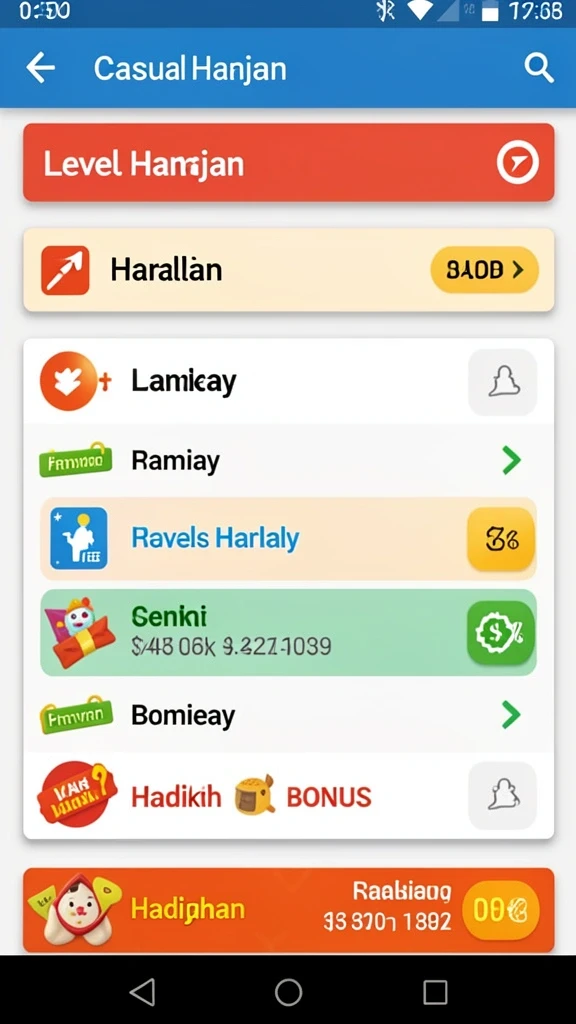 Level menantang yang membuat ketagihan!