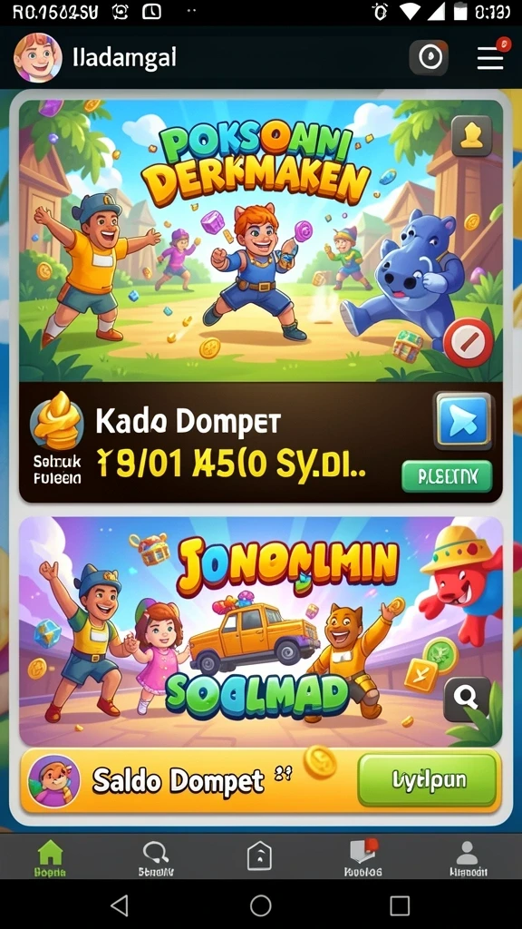 Tampilan antarmuka yang user-friendly dan intuitif.