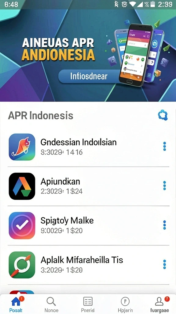 Antarmuka pengguna yang sederhana dan elegan.
