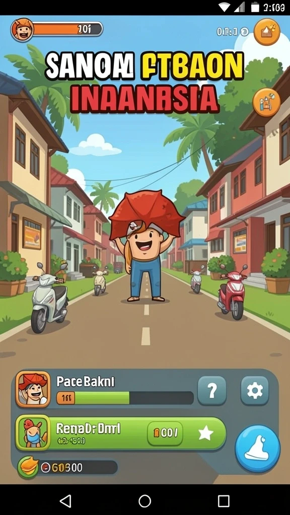 Tampilan awal aplikasi JKTWIN yang menarik.