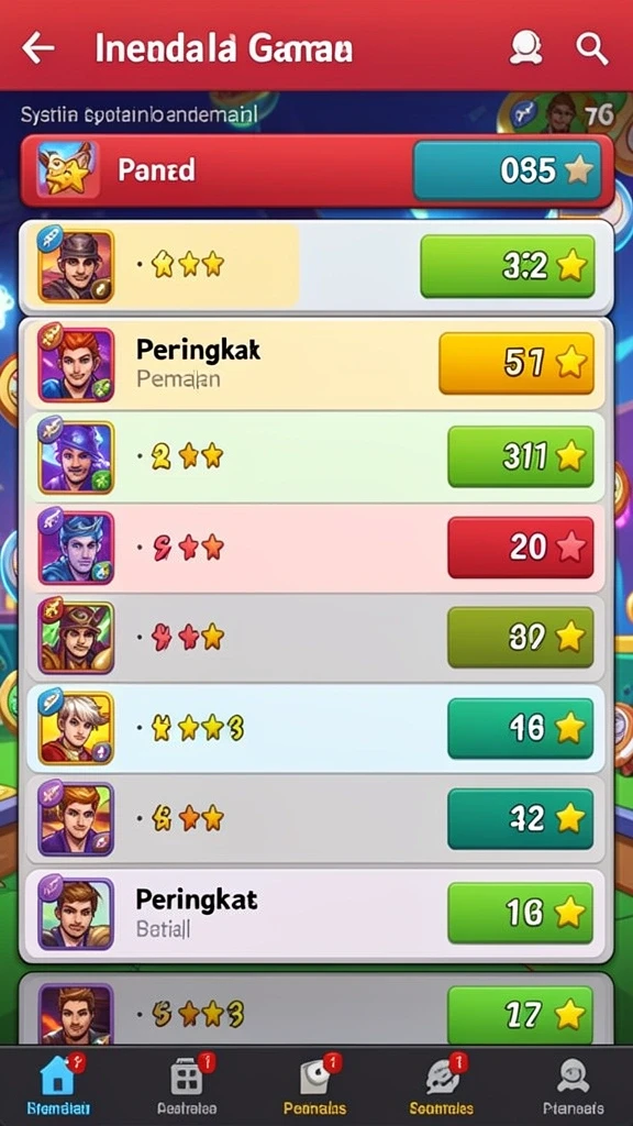 Tampilan antarmuka yang menarik dan intuitif.