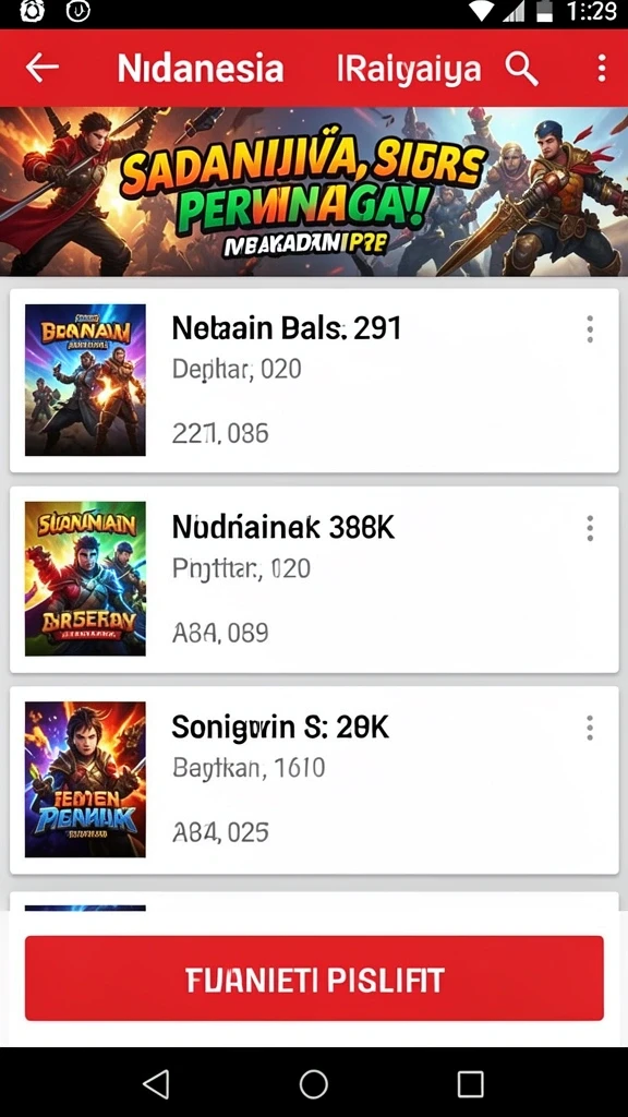 Fitur sosial untuk berinteraksi dengan sesama pemain.