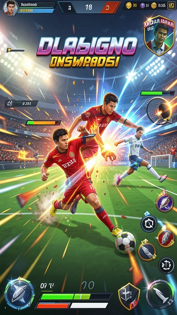 Tangkapan layar memperlihatkan mode multiplayer yang kompetitif.