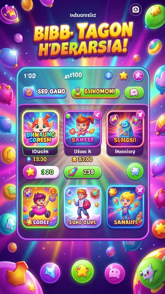 Sistem reward yang memotivasi pemain.