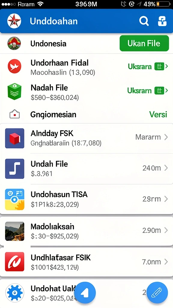 Tampilan antarmuka yang user-friendly dan mudah dinavigasi.