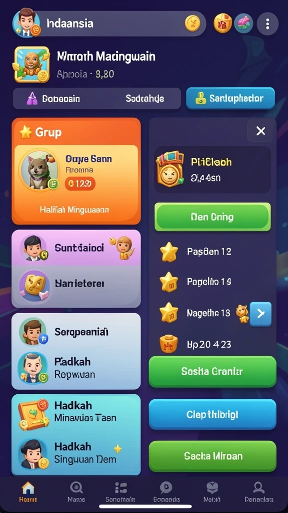 Tampilan antarmuka yang bersih dan modern.