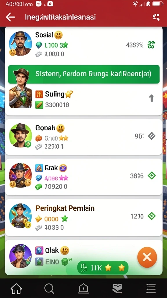 Mode permainan yang adiktif dan menantang.