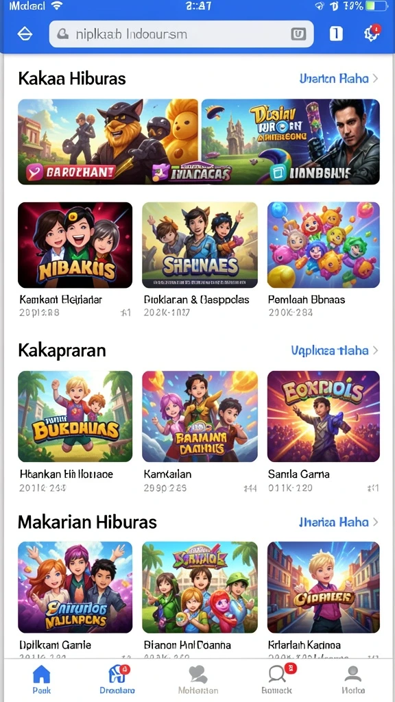 Grafis yang memukau dengan detail tinggi.