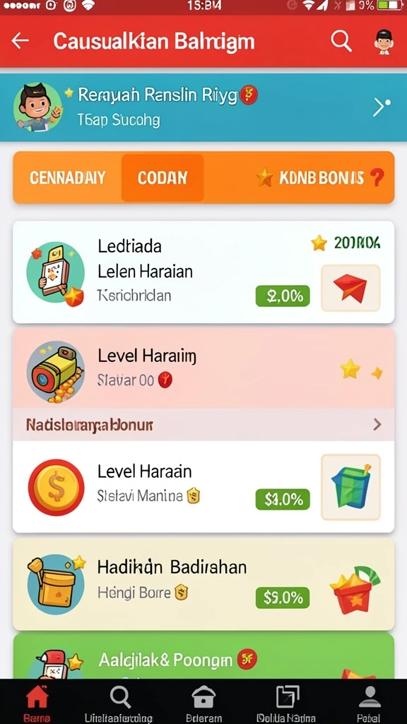 Mode permainan yang bervariasi dan seru.