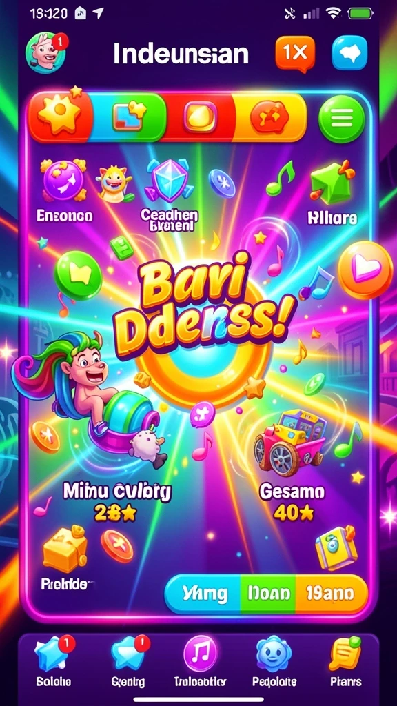 Sistem reward yang menarik untuk setiap level.