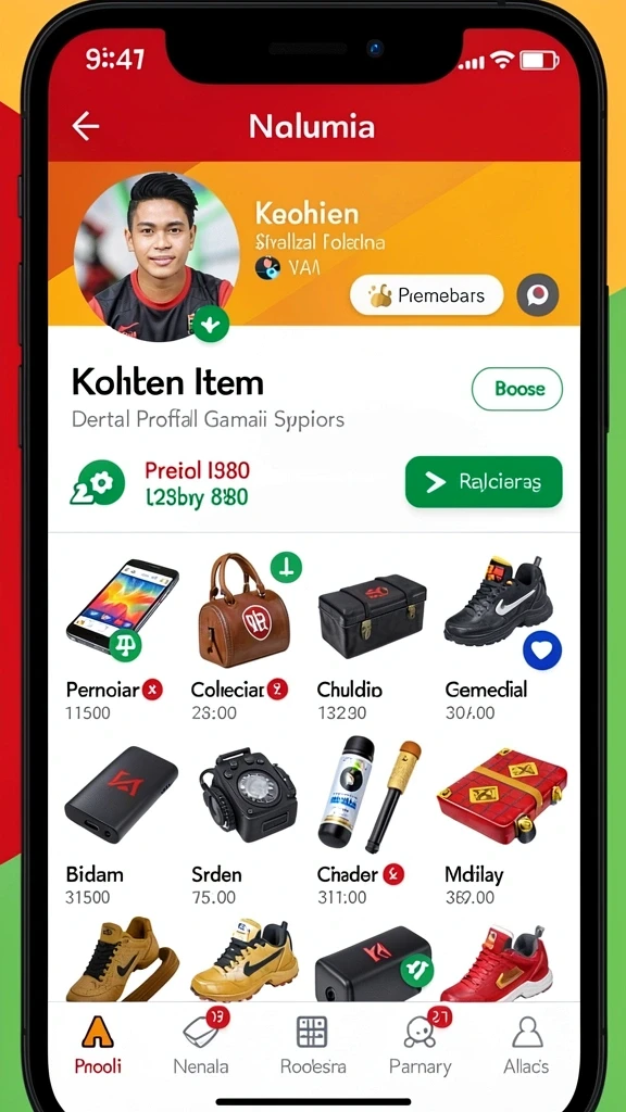 Karakter yang dapat disesuaikan sesuai selera.