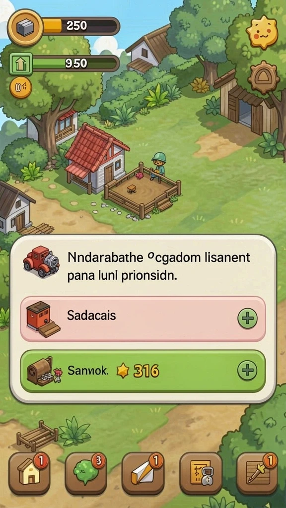 Fitur misi dengan tantangan menarik dan berbagai hadiah.