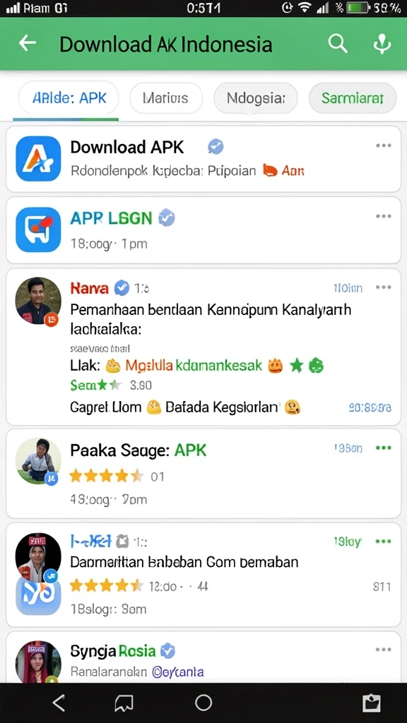 Berbagai pilihan permainan yang menghibur.