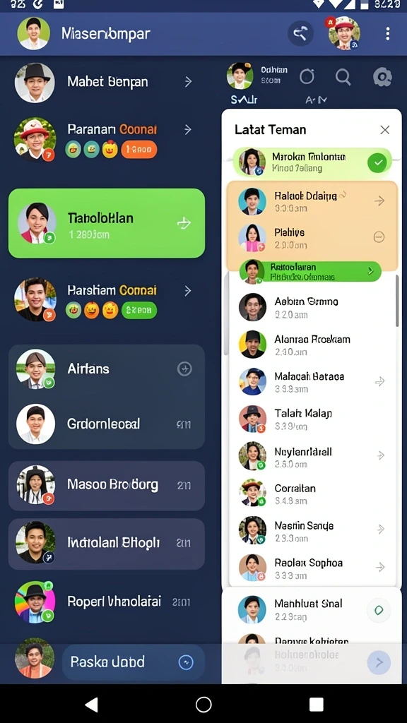 Beragam pilihan permainan untuk semua kalangan.