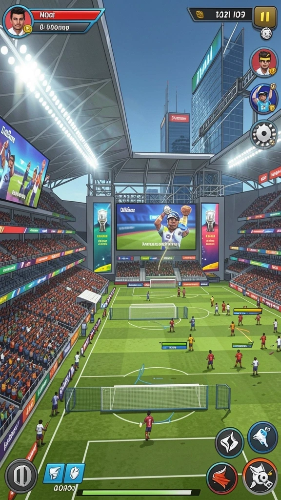 Fitur sosial yang memungkinkan interaksi antar pemain.