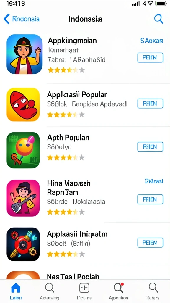 Karakter unik dengan kemampuan masing-masing.