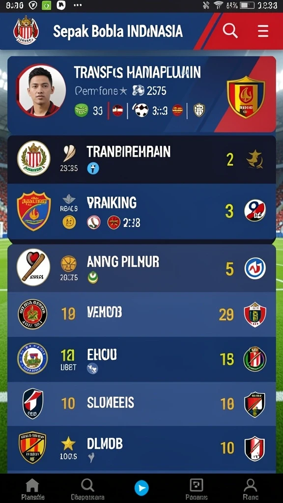 Tampilan antarmuka yang menarik dan modern.