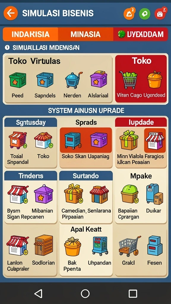 Fitur sosial yang memungkinkan interaksi antar pemain.
