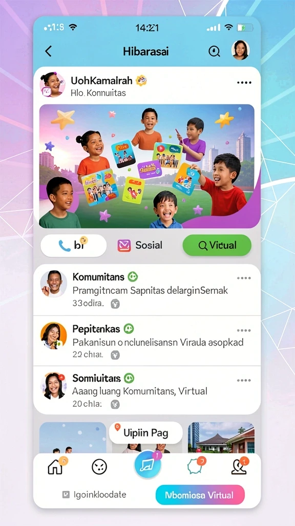 Tampilan antarmuka yang menarik dan mudah digunakan.
