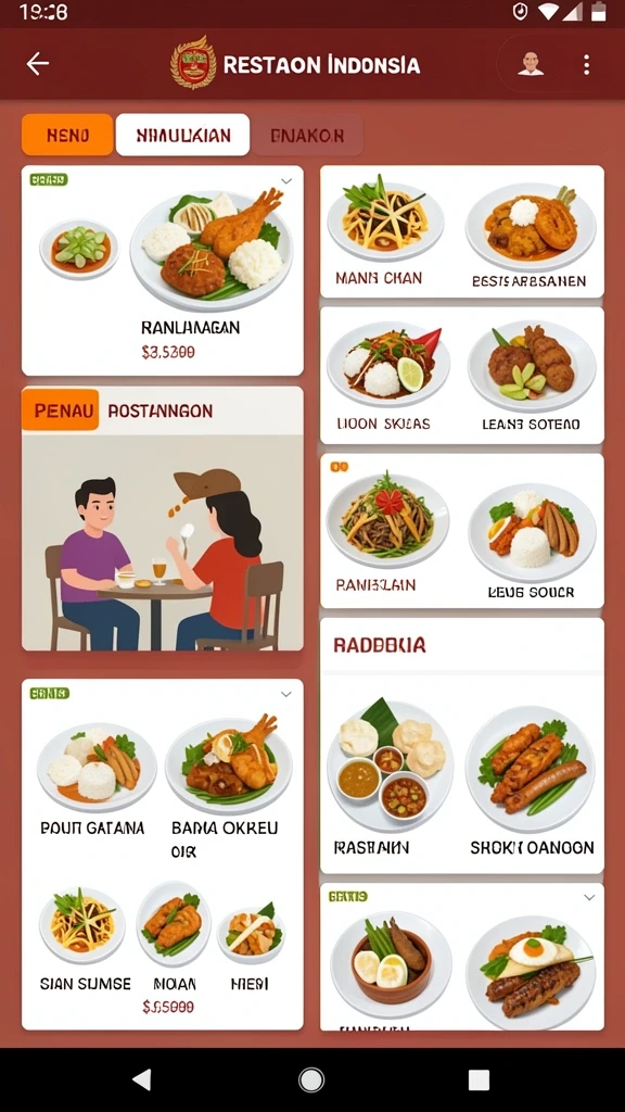 Tampilan antarmuka yang menarik dan mudah digunakan.
