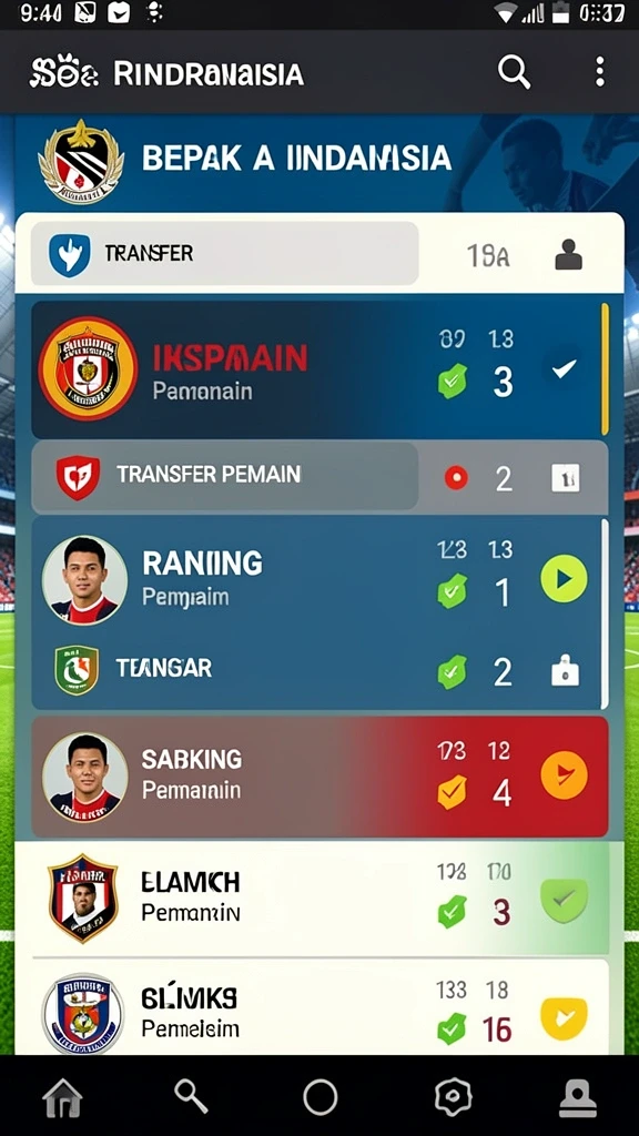 Tampilan antarmuka pengguna yang menarik dan mudah dinavigasi.