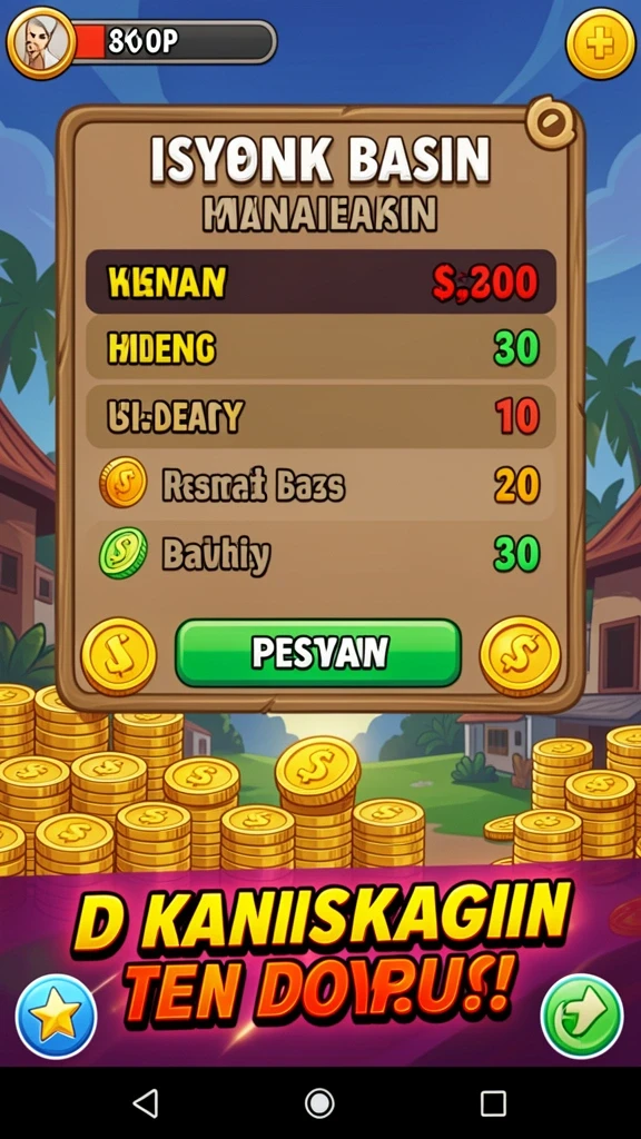 Tampilan antarmuka yang user-friendly.